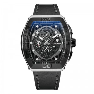 Expedition 6800 Silver Black Leather MCLTBBA